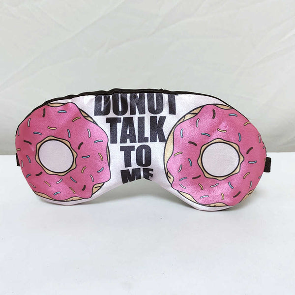 Personalized Donut Printed Kids Eye Mask